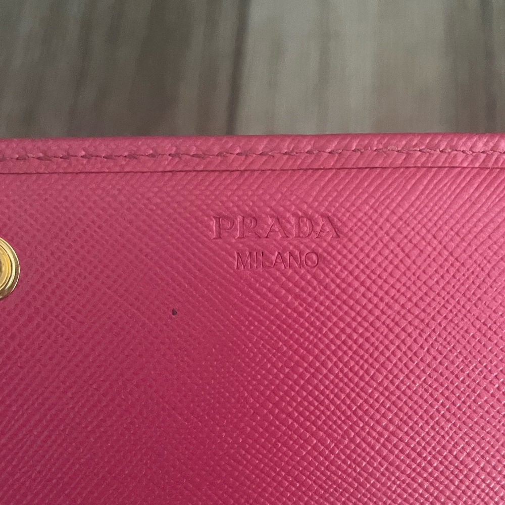 Pink Prada Long Wallet - Picture 4 of 8